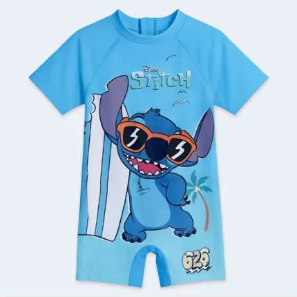 Boys Cartoon Short Sleeve Swimwear – Age 3-4 Years