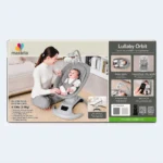 Mastela Lullaby Orbit Electric Baby Swing & Cradle with App Control – 3 Speeds
