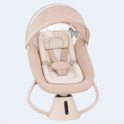 Mastela 3-in-1 Aura Deluxe Baby Bassinet with Sensor Control & Canopy