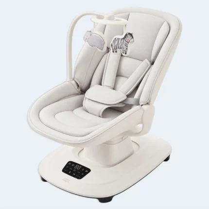 Mastela Deluxe Multi-Motion Baby Cradle with 360° Rotating Seat