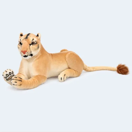 Realistic Lioness Soft Plush Toy – 45 cm