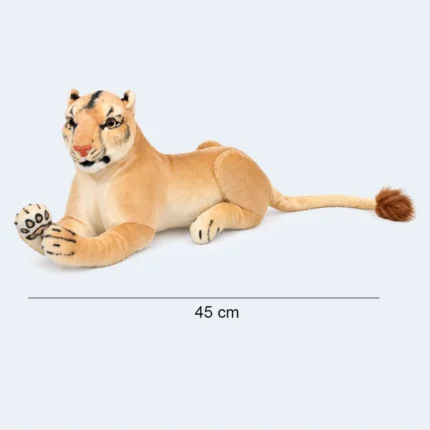 Realistic Lioness Soft Plush Toy – 45 cm