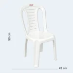 Esquire Plastic Chair Without Armrests – 90 × 42 cm