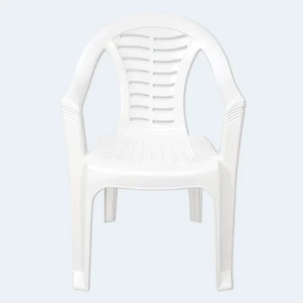 Classic Plastic Chair with Armrests – 80 × 57 cm