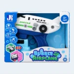 Kids Airplane Bubble Gun Toy with Bubble Solution – 22 × 18 cm