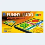 Funny Ludo Pocket Magnetic Board Game for Kids – 25 × 12 cm