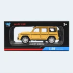 Mercedes-Benz G-Class AMG Style 1:28 Die-Cast Alloy Toy Car – Yellow