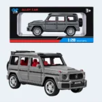 OUYIPIN 1:28 Die-Cast Mercedes G-Class AMG Toy SUV – Grey