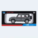 OUYIPIN 1:28 Die-Cast Mercedes G-Class AMG Toy SUV – Grey