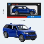 OUYIPIN 1:28 Die-Cast Range Rover Luxury SUV Toy Car – Blue