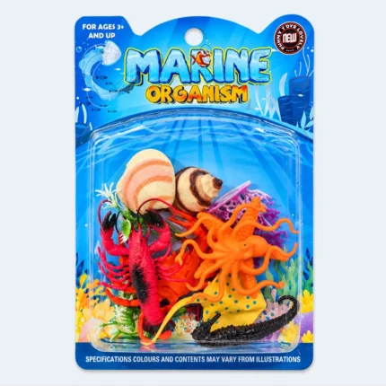 Marine Organism Ocean Animal Figure Toy Set for Kids