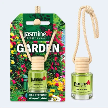 Jasmine Garden Car Perfume – Hanging Floral Air Freshener