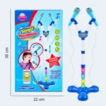 Kids Double Microphone Karaoke Stand with LED Lights & Music