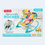 Tiibaby Infant-to-Toddler Rocker with Music, Vibrations & Toy Bar
